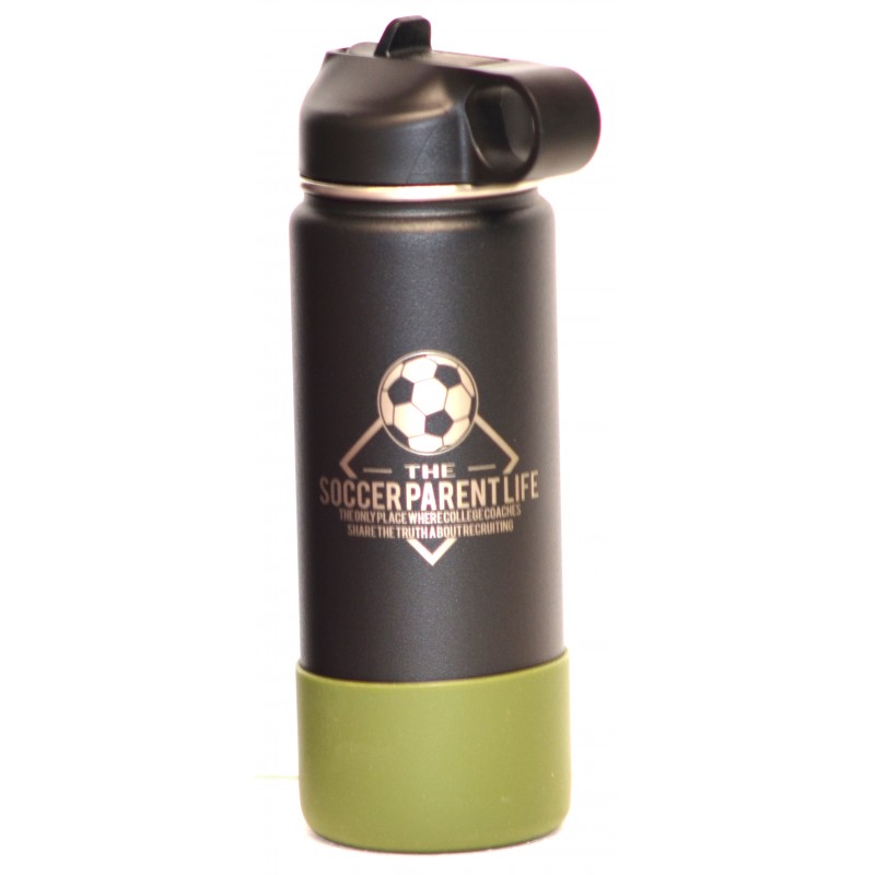 Mexican Lucha Libre - Beige Stainless Steel Wide Mouth Water Bottle